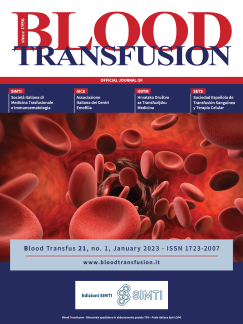 Blood Transfusion 1-2023 (January-February)