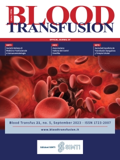 Blood Transfusion 5-2023 (September-October)