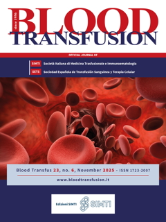 Blood Transfusion 6-2025 (November-December)